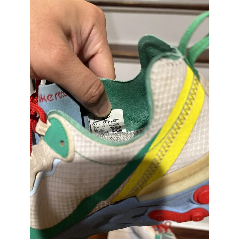 Nike React Element 55 SE Super Nintendo Size 9 CT1142-800 No Box